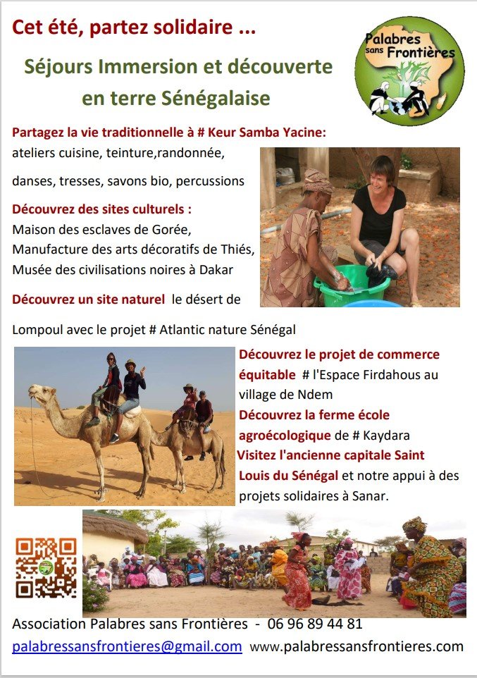 voyage solidaire au senegal